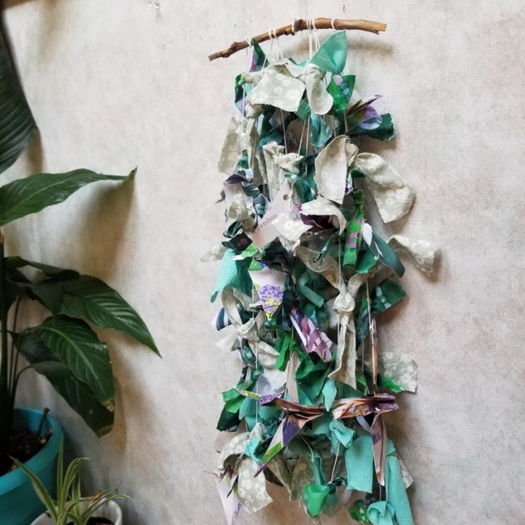 🆕️Handmade Dreamcatcher Green Purple Grapeskin Magic Catcher